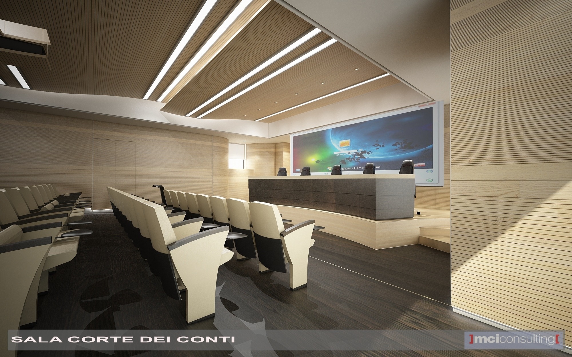 Aula Magna Corte dei Conti