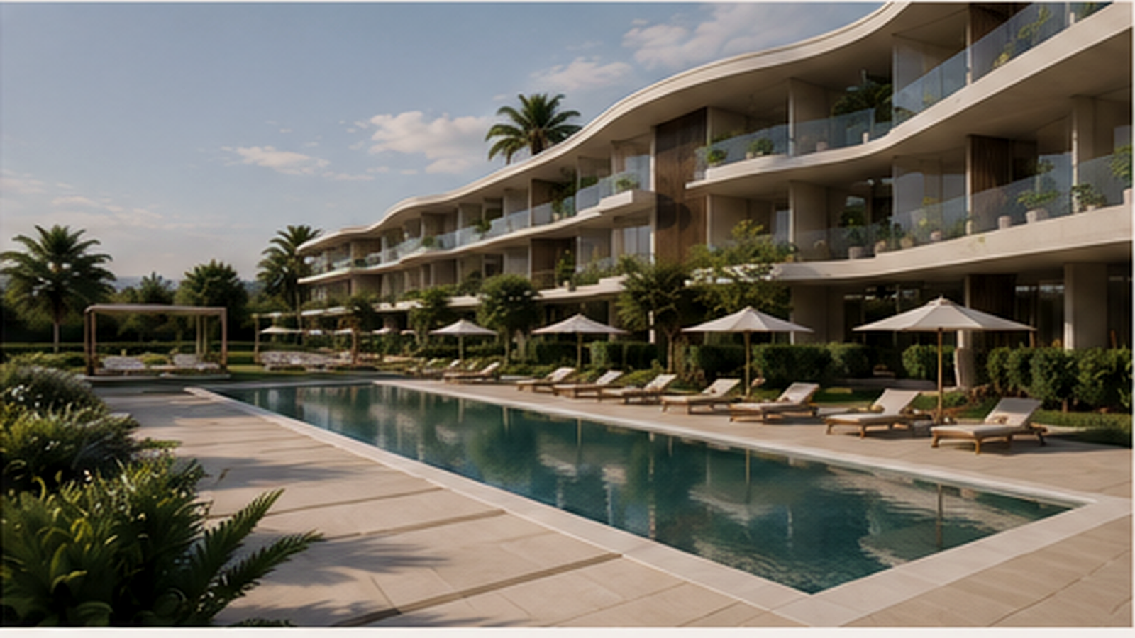 Concept of Luxury Apartments - DETTAGLIO FACCIATA