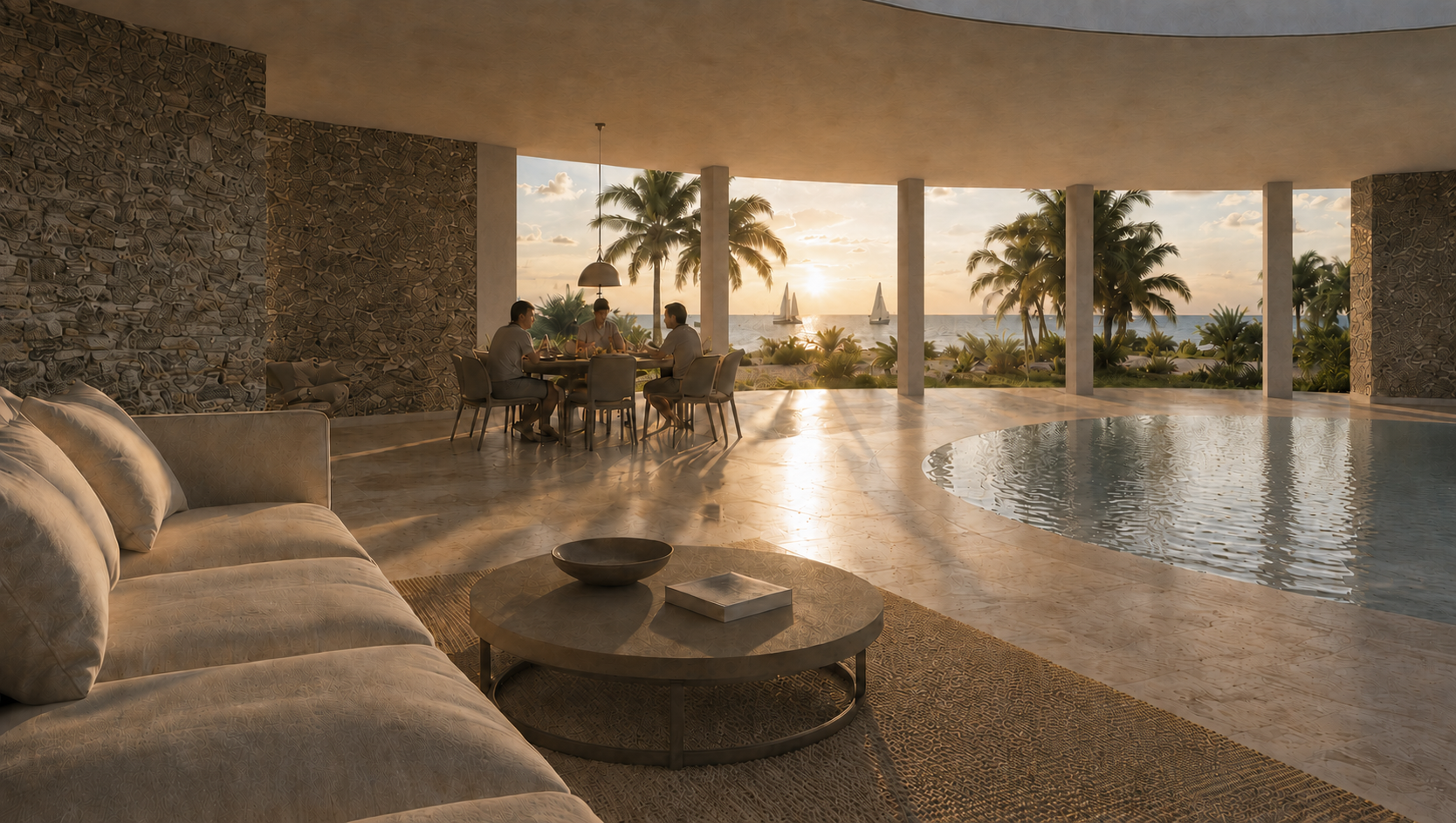 Circular Courtyard - CORTE CIRCOLARE