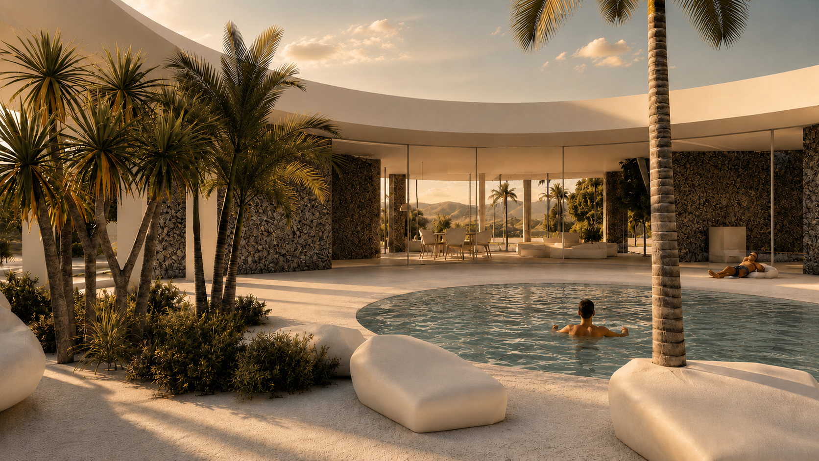 Circular Courtyard