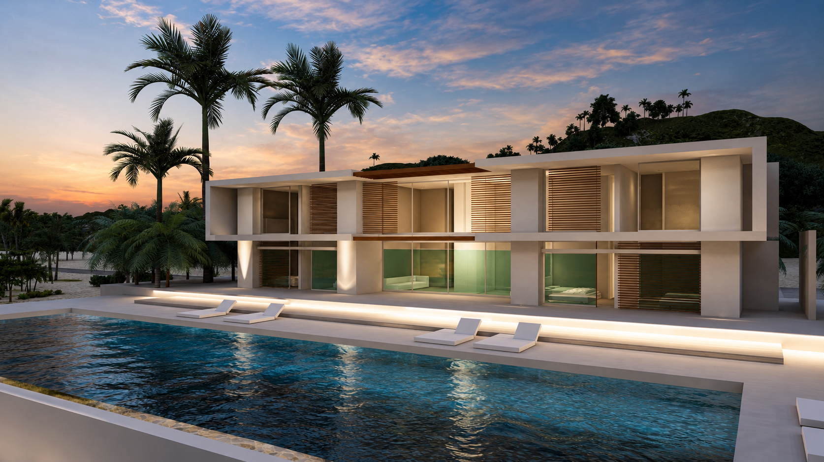 Concept Villa Indonesia - DETTAGLIO ARCHITETTONICO