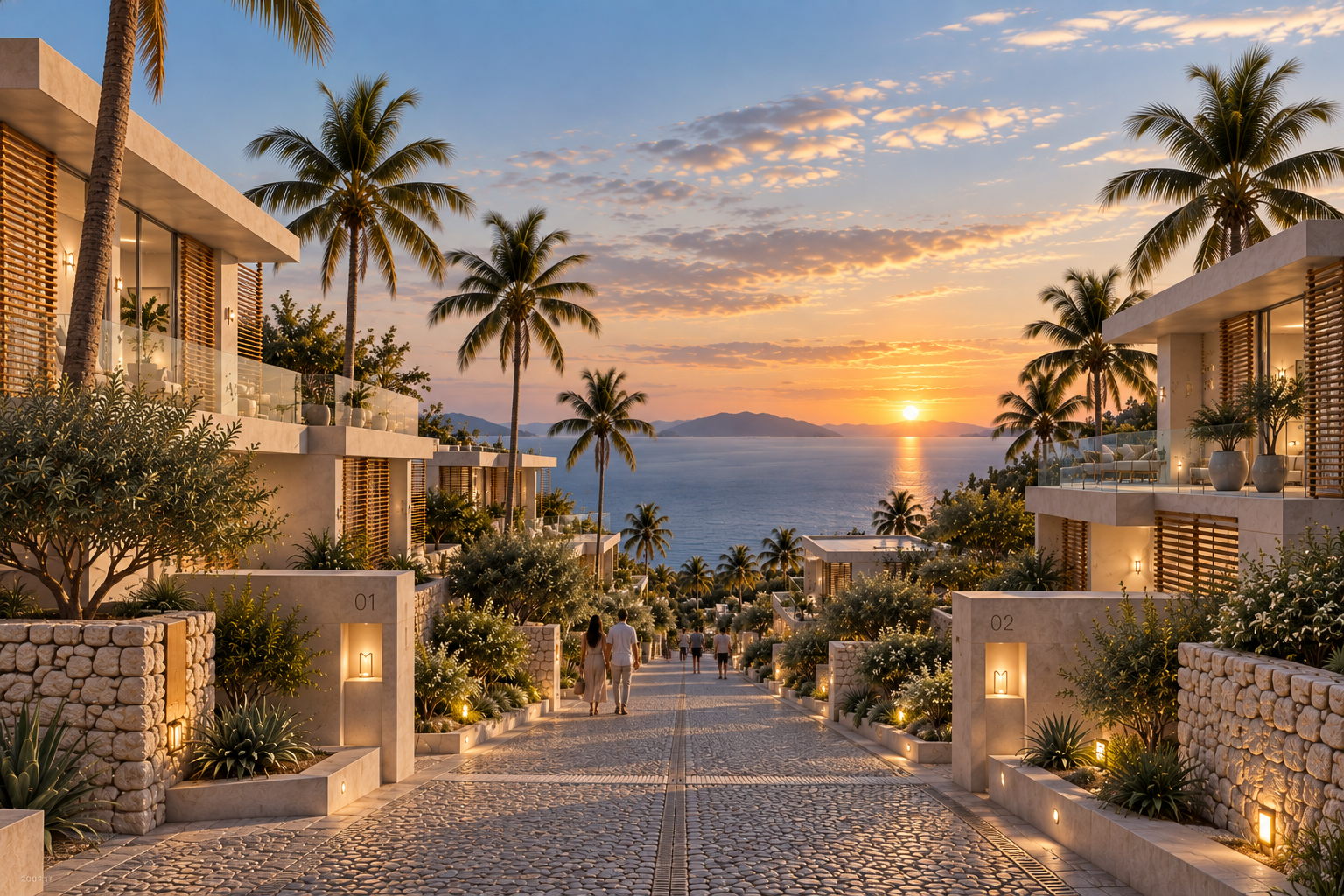 Luxury Residences Flores - asse panoramico