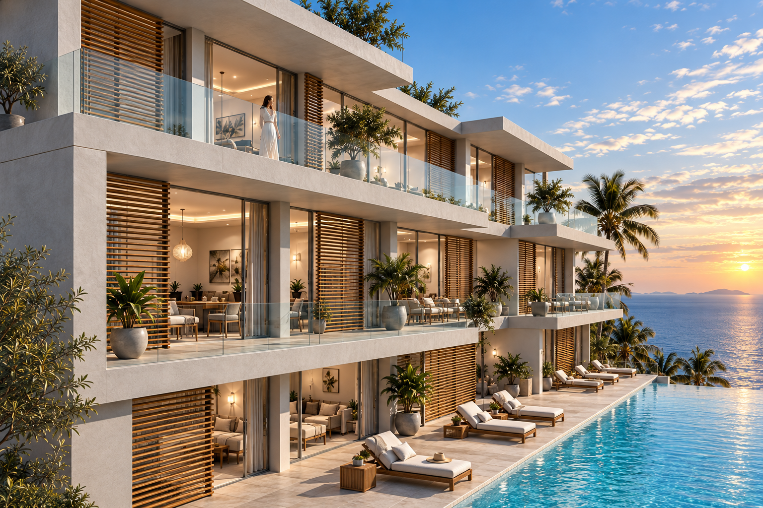 Luxury Residences Flores - spazi esterni