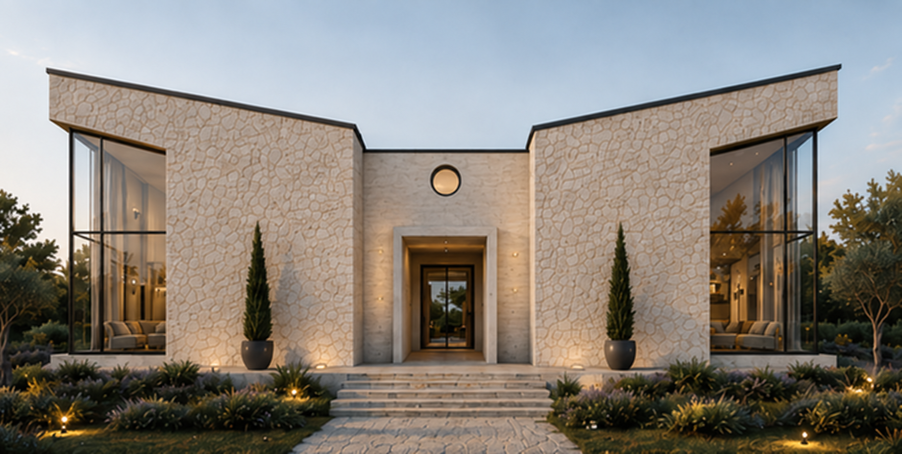 Concept Mediterranean Country Villa - prospetto