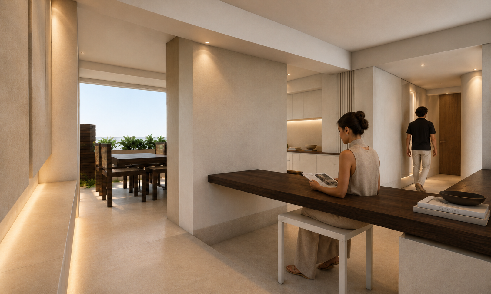 Mediterranean Terrace - DETTAGLIO INTERNI