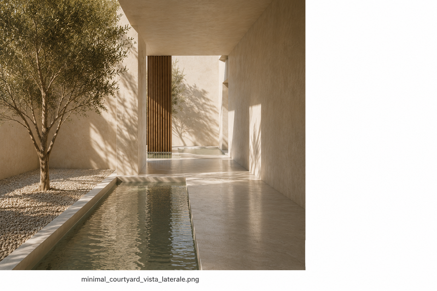 Minimal Courtyard - CORTE CENTRALE